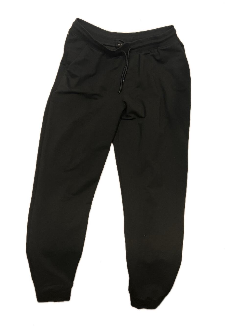 Athletic Works Black Sweatpants Joggers Mens Med 32-34